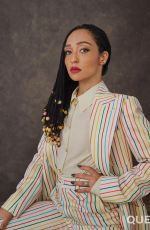 TESSA THOMPSON and RUTH NEGGA for Netflix Queue, October 2021