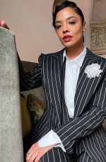 TESSA THOMPSON at a Photoshoot, October 2021