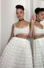 TESSA THOMPSON at a Photoshoot, October 2021