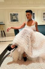 TESSA THOMPSON at a Photoshoot, October 2021