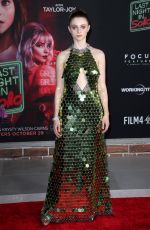 THOMASIN MCKENZIE at Last Night in Soho Premiere in Los Angeles 10/25/2021