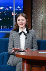 THOMASIN MCKENZIE at Late Show with Stephen Colbert 10/28/2021