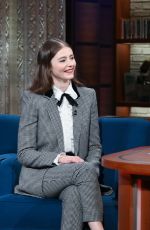 THOMASIN MCKENZIE at Late Show with Stephen Colbert 10/28/2021