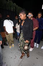 TIFFANY HADDISH Arrives at Cardi B