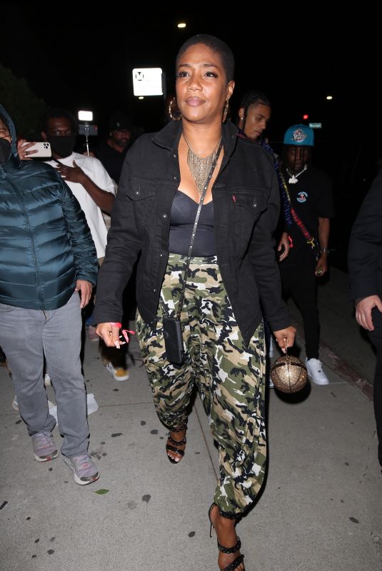 TIFFANY HADDISH Arrives at Cardi B