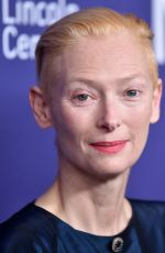 TILD SWINTON at Parallel Mothers Premiere at 59th New York Film Festival 10/08/2021