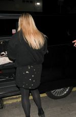 TILLY RAMSAY Leaves Strictly Takes Two Studios in London 10/13/2021
