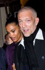 TINA KUNAKEY and Vincent Cassel at Vogue Paris 100th Anniversary at Paris Fashion Week 10/01/2021