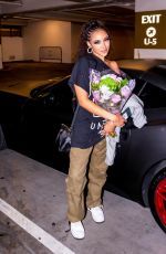 TINASHE After Performs at Her Show in Los Angeles 10/18/2021