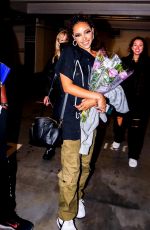 TINASHE After Performs at Her Show in Los Angeles 10/18/2021