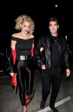 TORI PARVER Arrives at Catch LA in West Hollywood 10/30/2021