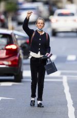 UMA THURMAN Out in New York City 10/17/2021