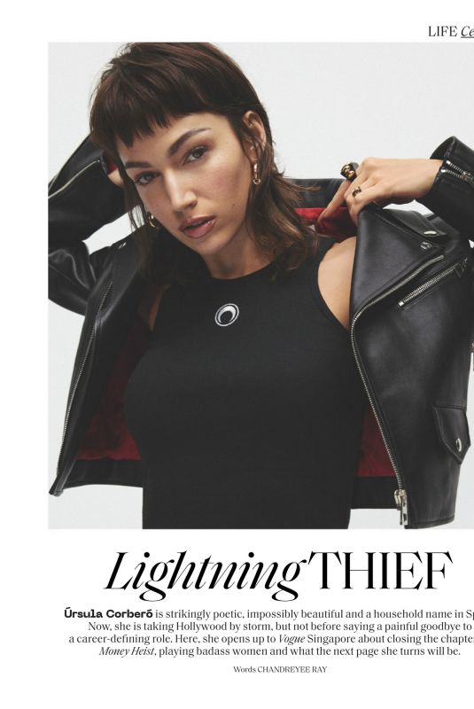 URSULA CORBERO in Vogue Magazine, Singapore October 2021