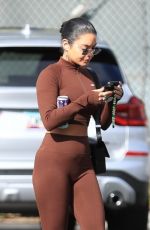 VANESSA HUDGENS and GG MAGREE at Dogpound Gym in Los Angeles 10/11/2021