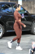 VANESSA HUDGENS and GG MAGREE at Dogpound Gym in Los Angeles 10/11/2021