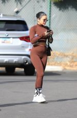 VANESSA HUDGENS and GG MAGREE at Dogpound Gym in Los Angeles 10/11/2021