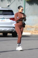 VANESSA HUDGENS and GG MAGREE at Dogpound Gym in Los Angeles 10/11/2021