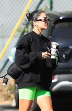 VANESSA HUDGENS and GG MAGREE Heading to a Workout in West Hollywood 10/14/2021