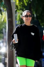 VANESSA HUDGENS and GG MAGREE Heading to a Workout in West Hollywood 10/14/2021