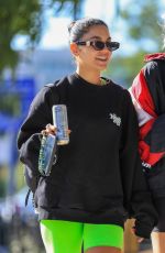 VANESSA HUDGENS and GG MAGREE Heading to a Workout in West Hollywood 10/14/2021