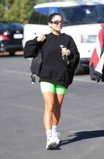 VANESSA HUDGENS and GG MAGREE Heading to a Workout in West Hollywood 10/14/2021