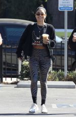  VANESSA HUDGENS and GG MAGREE Heading to Dogpound Gym in West Hollywood 10/13/2021