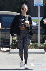  VANESSA HUDGENS and GG MAGREE Heading to Dogpound Gym in West Hollywood 10/13/2021