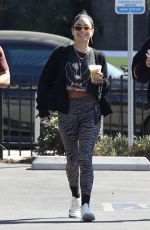  VANESSA HUDGENS and GG MAGREE Heading to Dogpound Gym in West Hollywood 10/13/2021
