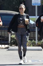  VANESSA HUDGENS and GG MAGREE Heading to Dogpound Gym in West Hollywood 10/13/2021