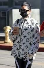 VANESSA HUDGENS and GG NAGREE Out for Coffee in West Hollywood 10/26/2021