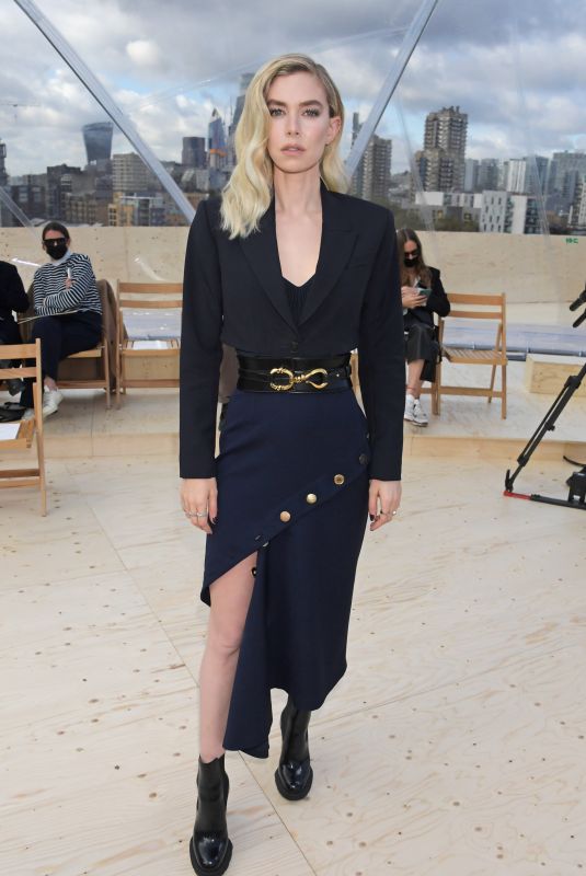 VANESSA KIRBY at Alexander McQueen SS22 Womenswear Show at Tabacco Dock 10/12/2021 
