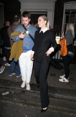 VANESSA KIRBY Leaves The Lost Daughter Premiere Afterparty in London 10/13/2021