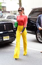 VICTORIA BECKHAM Arrives at Good Morning America in New York 10/12/2021