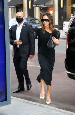 VICTORIA BECKHAM Leaves Her Hotel in New York 10/14/2021