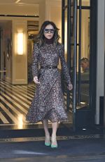 VICTORIA BECKHAM Leaves Mark Hotel in New York 10/15/2021