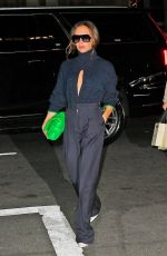 VICTORIA BECKHAM Out for Dinner at Indochine Vietnamese Restaurant in New York 10/14/2021