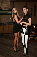 VICTORIA JUSTICE and MADISON REED at Belles Beach House Opening 10/16/2021