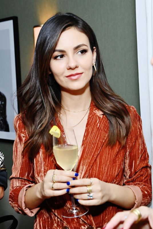 VICTORIA JUSTICE at Rachel Zoe Curateur Event in Beverly Hills 10/14/2021