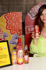 VICTORIA JUSTICE at Smirnoff a New World of Flavor Event in Los Angeles 10/26/2021