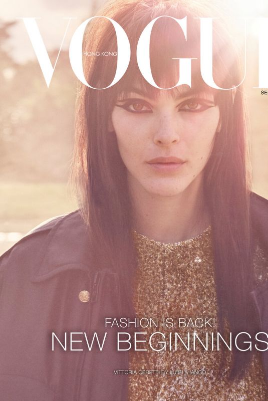 VITTORIA CERETTI for Vogue Magazine, Hong Kong September 2021
