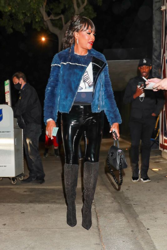 VIVICA FOX Out for Dinner at Craig