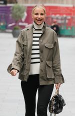 VOGUE WILLIAMS Arrives at Heart Radio in London 10/24/2021