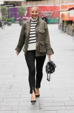 VOGUE WILLIAMS Arrives at Heart Radio in London 10/24/2021