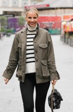 VOGUE WILLIAMS Arrives at Heart Radio in London 10/24/2021
