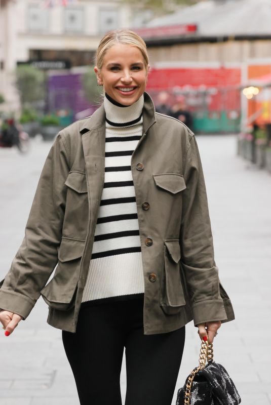VOGUE WILLIAMS Arrives at Heart Radio in London 10/24/2021