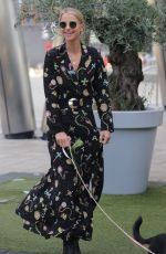 VOGUE WILLIAMS Out with Her Dog in Leeds 10/08/2021