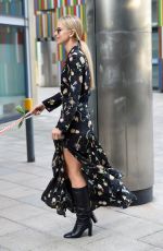 VOGUE WILLIAMS Out with Her Dog in Leeds 10/08/2021