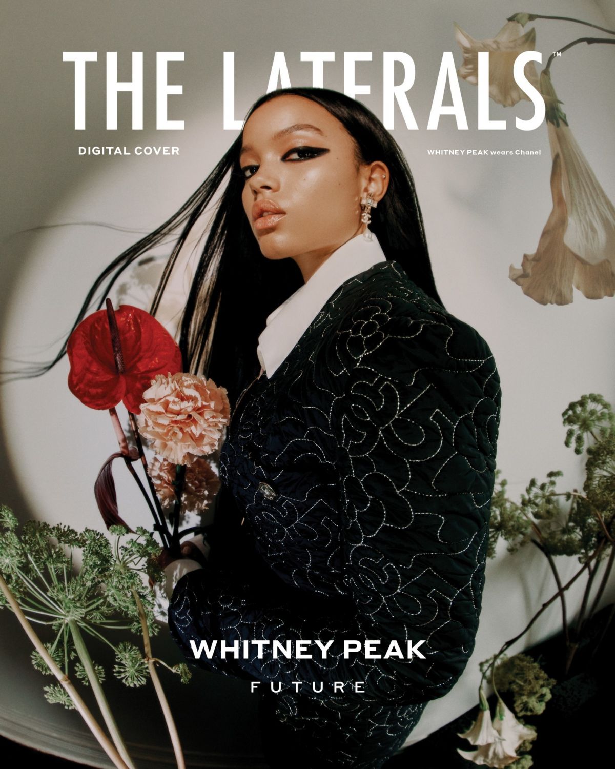 WHITNEY PEAK for The Laterals Magazine, October 2021 – HawtCelebs