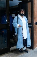 WHOOPI GOLDBERG Leaves The View in New York 10/25/2021