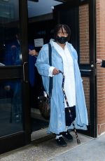WHOOPI GOLDBERG Leaves The View in New York 10/25/2021